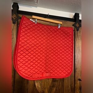 TUFF RIDER 🐎 RED DRESSAGE PAD